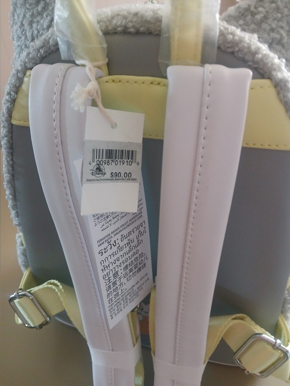NWT DISNEYPARKS EXCLUSIVE PINNOCIO FIGARO LOUNGEFLY HARDTAG MINI BACKPACK - Picture 2 of 2